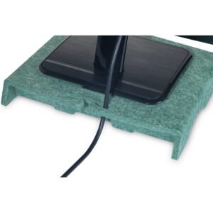 Mbajtëse për Monitor BakkerElkhuizen Q-riser 50 Circular Monitor Stand Green