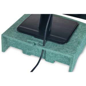 Mbajtëse për Monitor BakkerElkhuizen Q-riser 90 Circular Monitor Stand Green