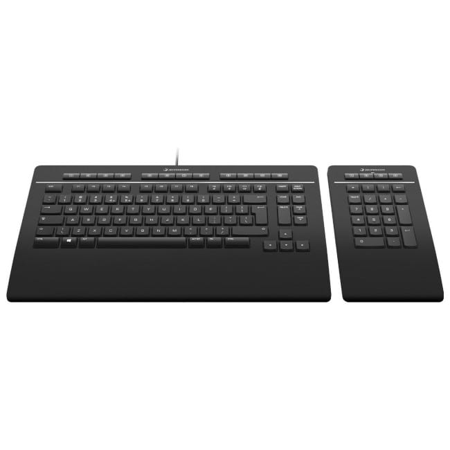 Tastierë me kabllo 3DConnexion / Keyboard Pro with Numpad / US- Zezë