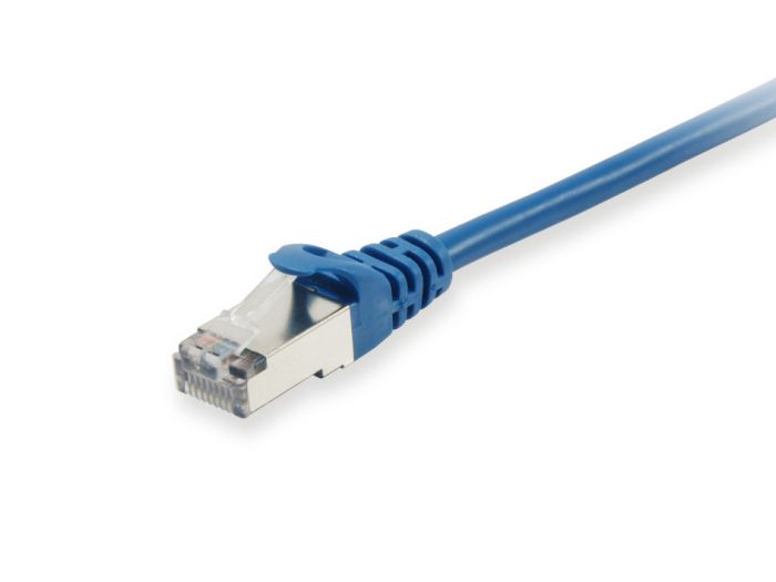 Kabllo për Rrjet Equip Patch Cable Cat5e / SF/UTP / 2xRJ45 / 5.00m / Polybag - Blu