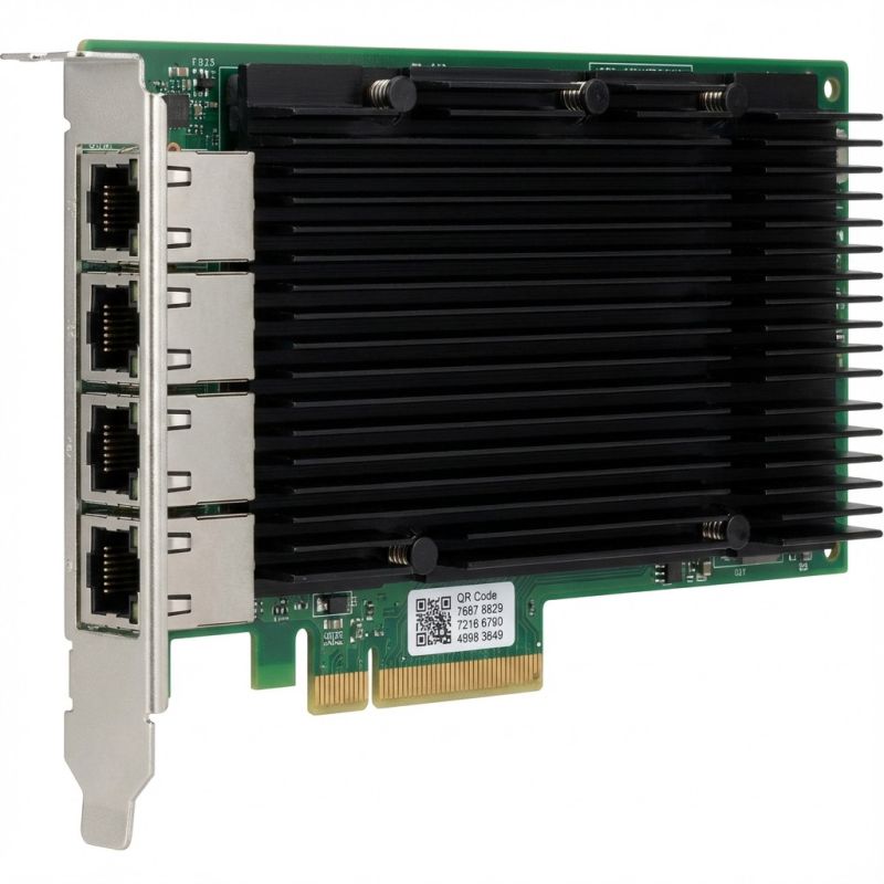 Karta të Rrjetit INTG 10Gb 4×RJ45 Supermicro AOC‑STG‑I4T / Intel XL710 + X557 / PCIe x8 (LP)