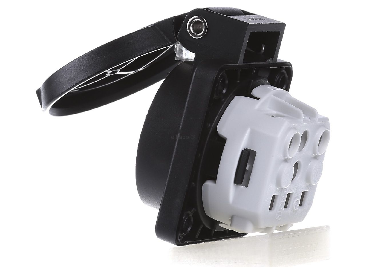 Priza ndërtimi MENNEKES / 11012 / IP54 / 16 A - Zezë - Figura 2