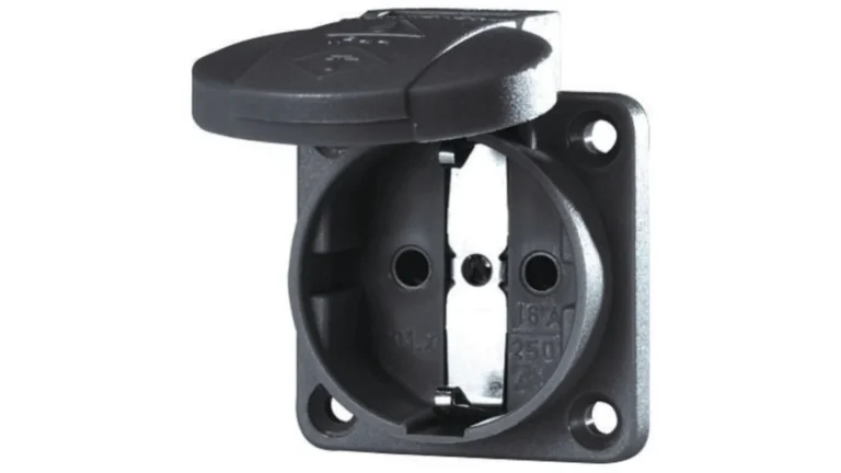 Priza ndërtimi MENNEKES / 11012 / IP54 / 16 A - Zezë