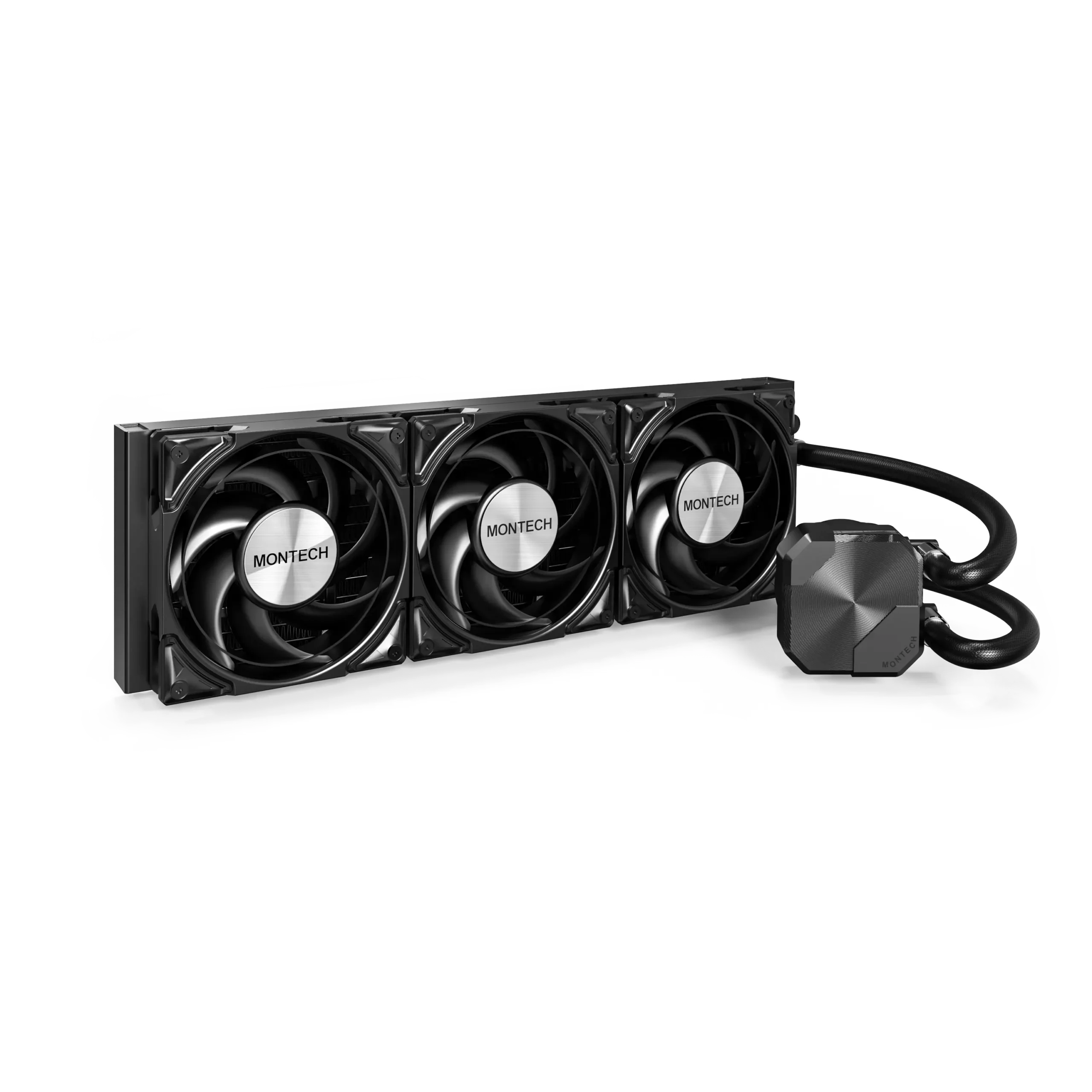 Ftohës për Procesor me Lëng K Montech HyperFlow Silent 360 - Zezë - Figura 2