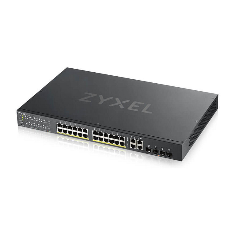 Switch ZyXEL GS1920‑24HPV2 / 24+4Port / PoE+ / Metal / Rackmount - Figura 4