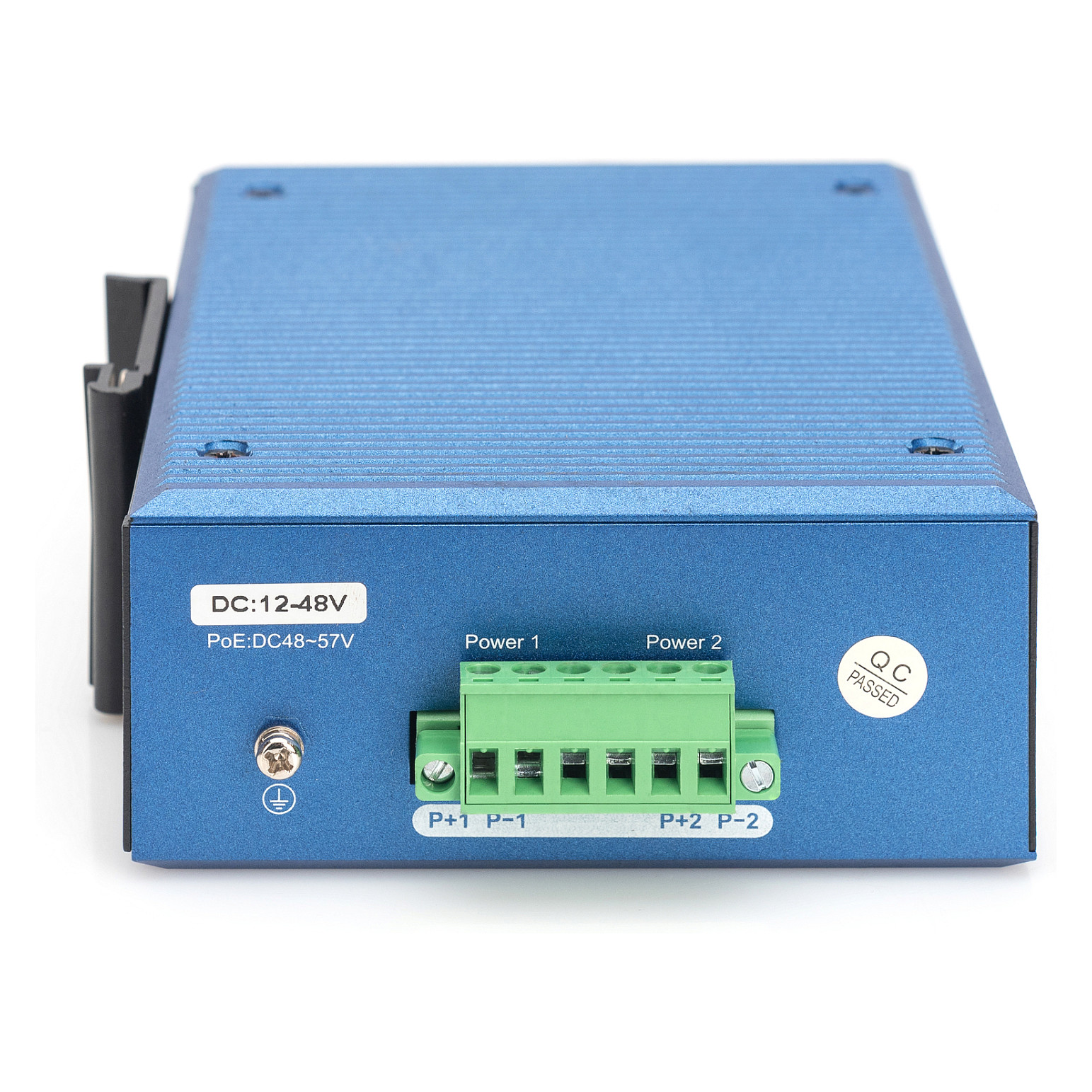 DIGITUS DN-651147 Industrial PoE Switch – 8× Fast Ethernet PoE + 2× Gigabit SFP Industrial Switch (IP40, DIN Rail) - Figura 3