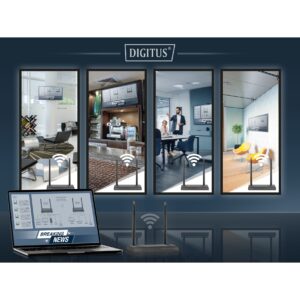 Extender DIGITUS Wireless HDMI Set / 150m / 4K/30Hz 8