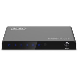 Switch DIGITUS HDMI 3×1 / 8K/60Hz / HDR / HDCP 2.3 7