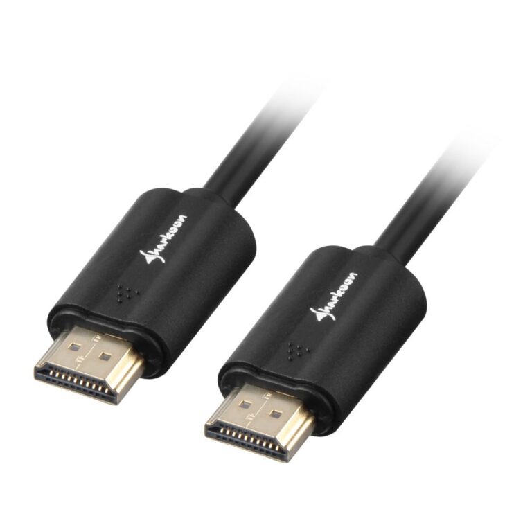 Kabllo HDMI Sharkoon HDMI → HDMI 4K 7.5 m – Zezë
