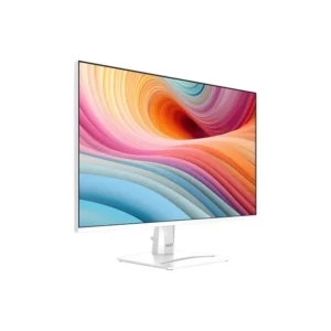 Monitor Gaming MSI PRO MP275W E2 / 27" Full HD IPS 120 Hz 4ms / HDMI, DP, VGA, speaker / e bardhë