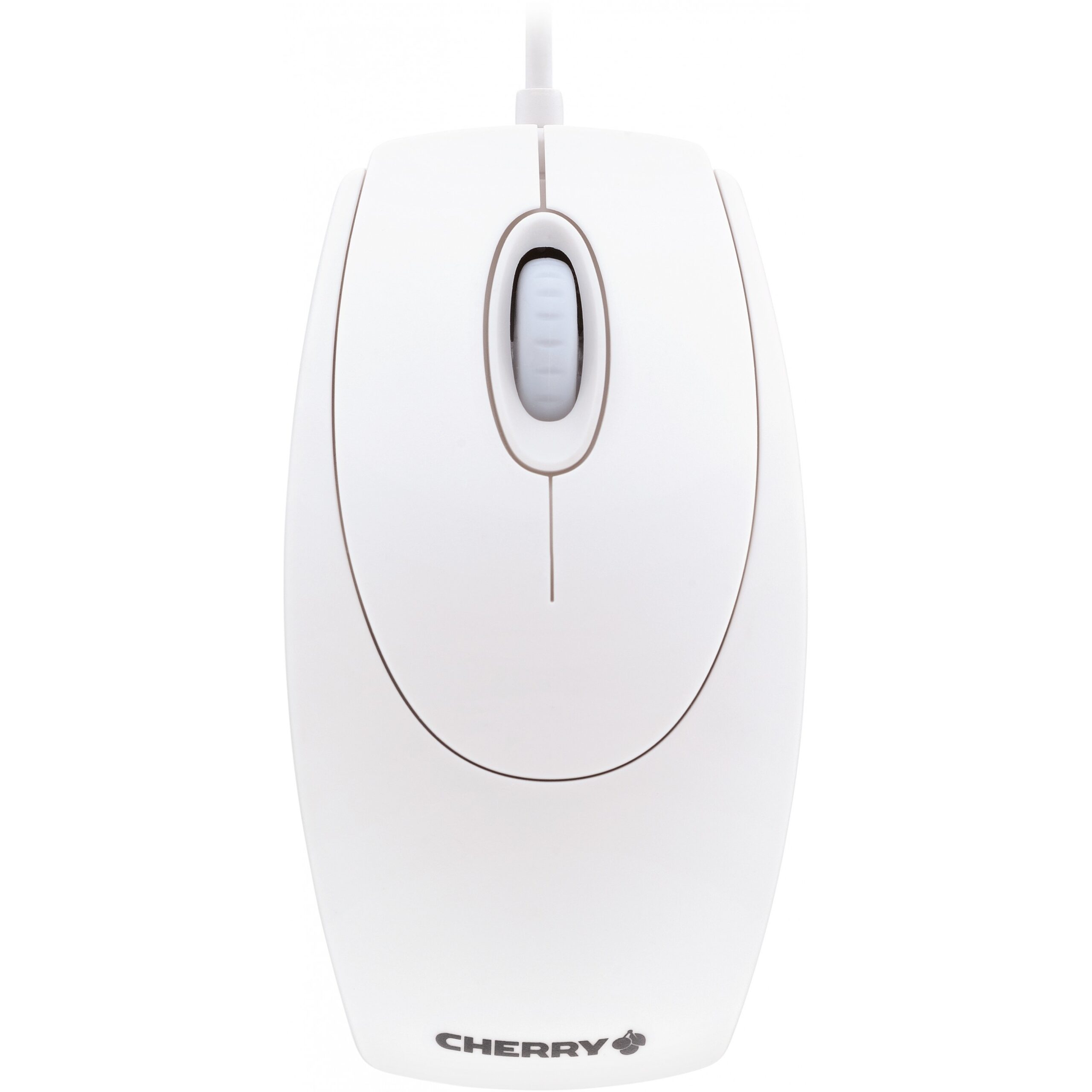 Maus me Kabllo Cherry WHEELMOUSE M-5400 – Bardhë