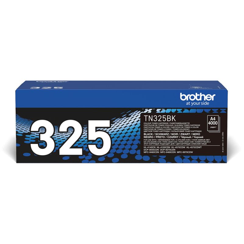 Toner Brother TN‑325BK / 4.000 faqe – Zezë