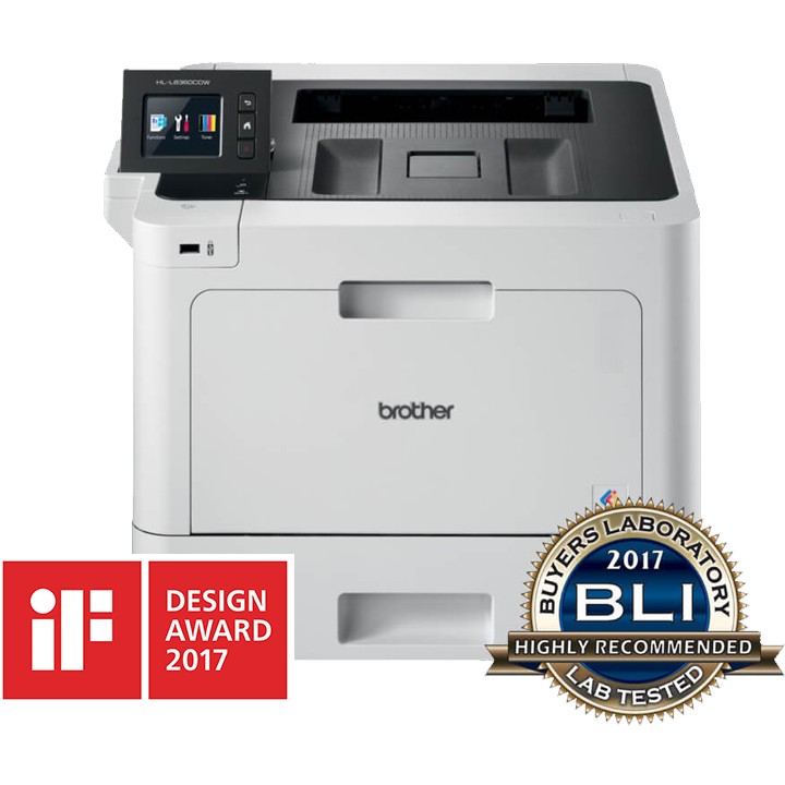Printer Brother HL-L8360CDW / Color Laser Printer A4 / 31ppm / 2400dpi / LAN WiFi Duplex - Bardhë - Figura 4