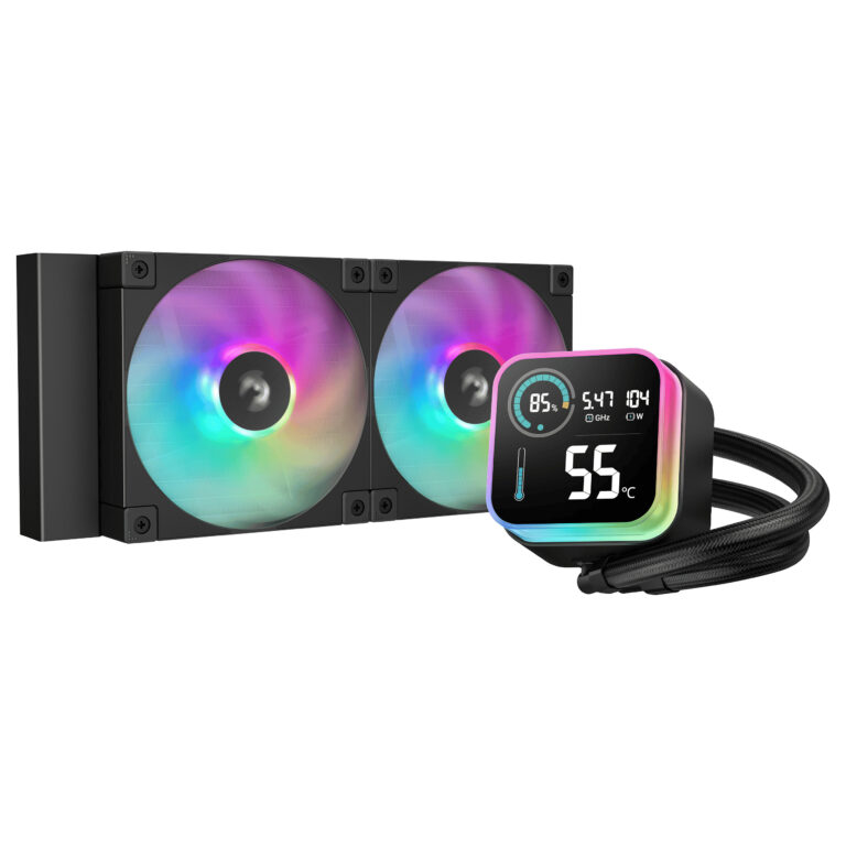 Ftohës për procesor DeepCool LQ240 / 240mm - Zezë