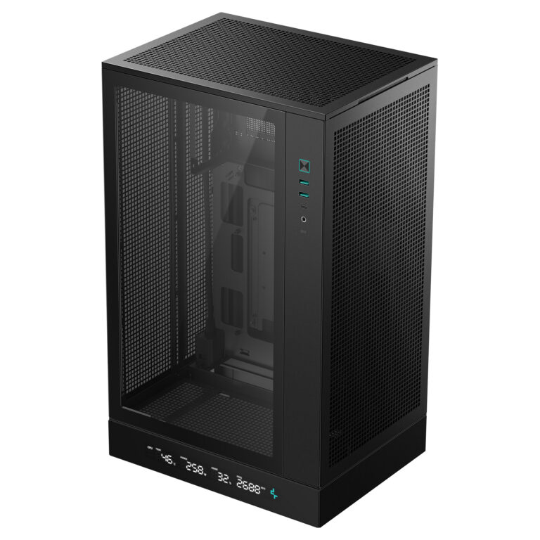 Kasë Midi DeepCool CH270 DIGITAL – Zezë