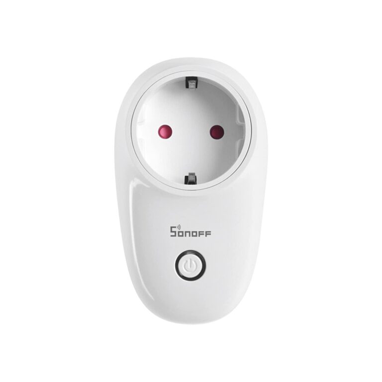 Extender Sonoff Wi-Fi Smart Plug S26 S26R2TPF 16A / e bardhë