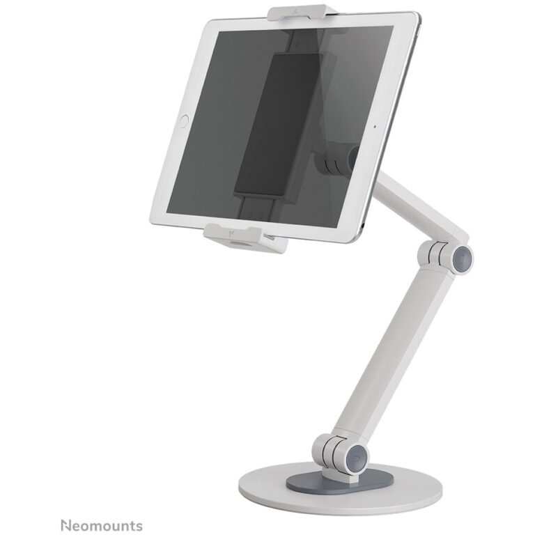 Mbajtës & Ftohës për Laptop 4.7"–12.9" tablets / Neomounts desk stand DS15-550WH1 , supports up to 1 kg - Bardhë