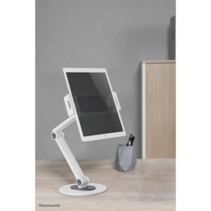 Mbajtës & Ftohës për Laptop 4.7"–12.9" tablets / Neomounts desk stand DS15-550WH1 , supports up to 1 kg - Bardhë