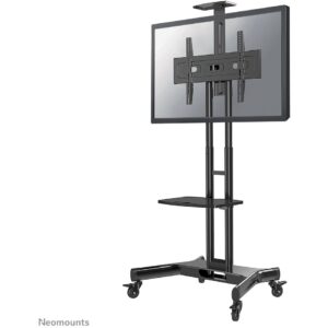 Mbajtëse për TV Neomounts NM-M1700 BLACK mobile floor stand for flat screen TVs up to 75" (191 cm).