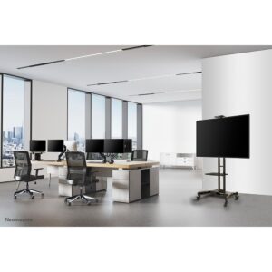 Mbajtëse për TV Neomounts NM-M1700 BLACK mobile floor stand for flat screen TVs up to 75" (191 cm).