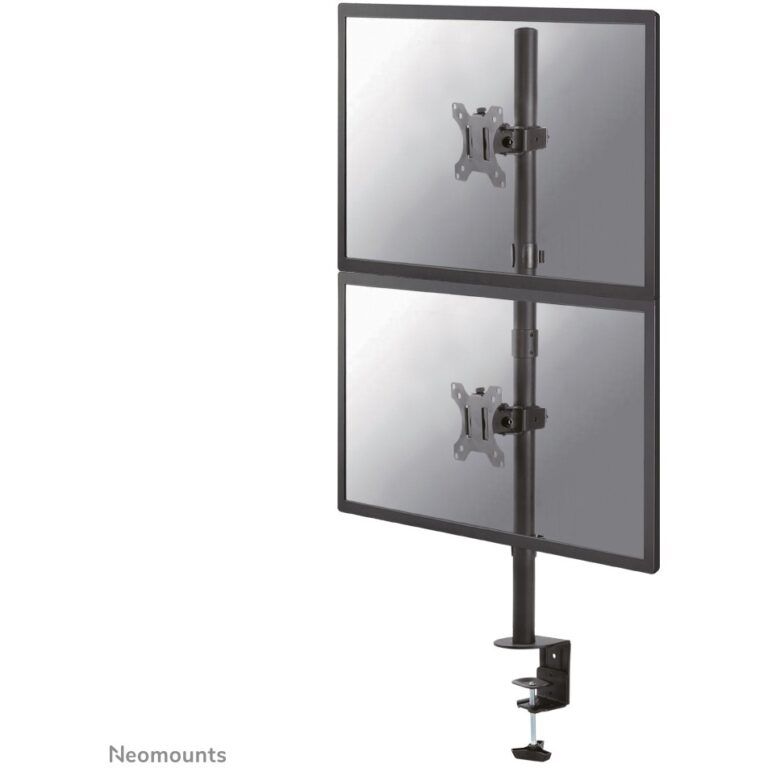 Mbajtëse për Monitor Neomounts FPMA-D550DV BLACK desk mount for two flat screens up to 32" - Black