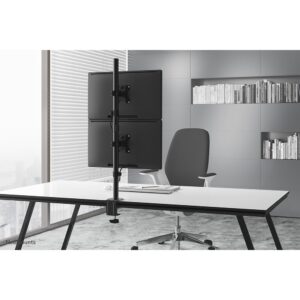 Mbajtëse për Monitor Neomounts FPMA-D550DV BLACK desk mount for two flat screens up to 32" - Black