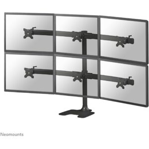 Mbajtëse për Monitor Desk mount for six flat screens up to 27" (69 cm) 8KG FPMA-D700DD6 Neomounts