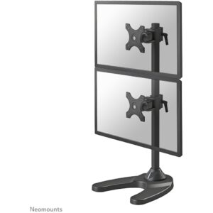 Mbajtëse për Monitor FPMA-D700DDV Desk Mount Flatscreen 2x25.4-68.58cm 10-27inch 12kg VESA 75x75/100x100mm tilt-rotate-swivel 2 pi