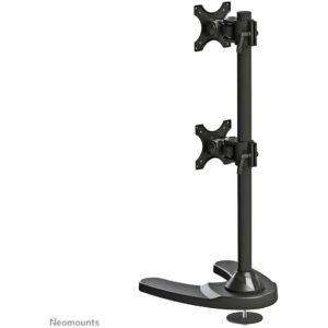 Mbajtëse për Monitor FPMA-D700DDV Desk Mount Flatscreen 2x25.4-68.58cm 10-27inch 12kg VESA 75x75/100x100mm tilt-rotate-swivel 2 pi