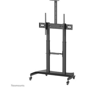 Mbajtëse për TV Neomounts PLASMA-M1950E mobile floor stand for flat-screen TVs up to 100" (254 cm). Height-adjustable - Black