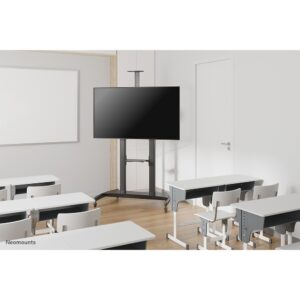 Mbajtëse për TV Neomounts PLASMA-M1950E mobile floor stand for flat-screen TVs up to 100" (254 cm). Height-adjustable - Black