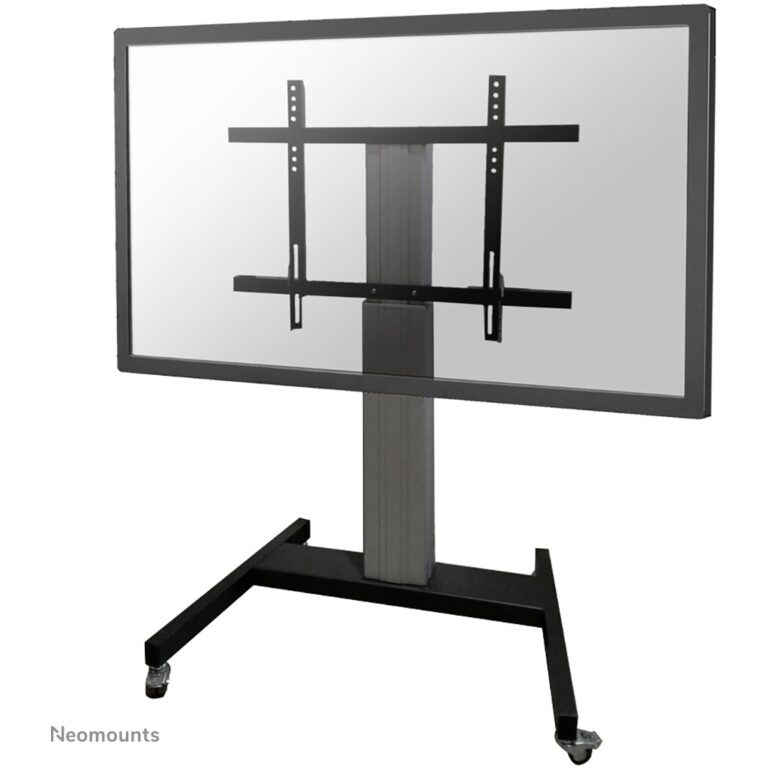 Mbajtëse për TV Motorized floor stand for flat screen TVs up to 100" 130KG PLASMA-M2250 SILVER Neomounts