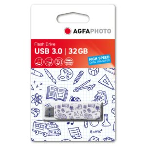 USB Flash Drive / AgfaPhoto School Theme / 32 GB / USB 3.0