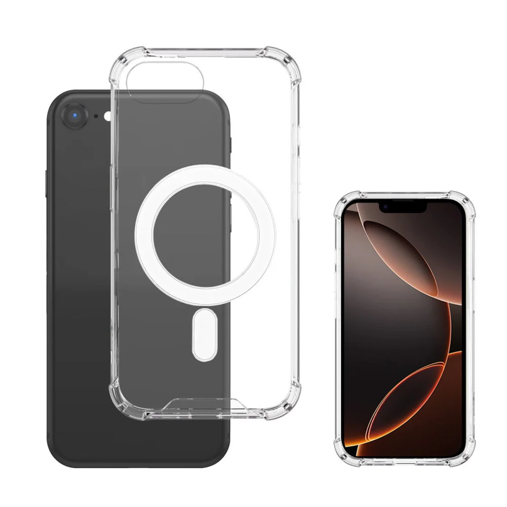 Aksesorë për telefon 4smarts Hybrid Case Ibiza për Apple iPhone 16 -Transparente