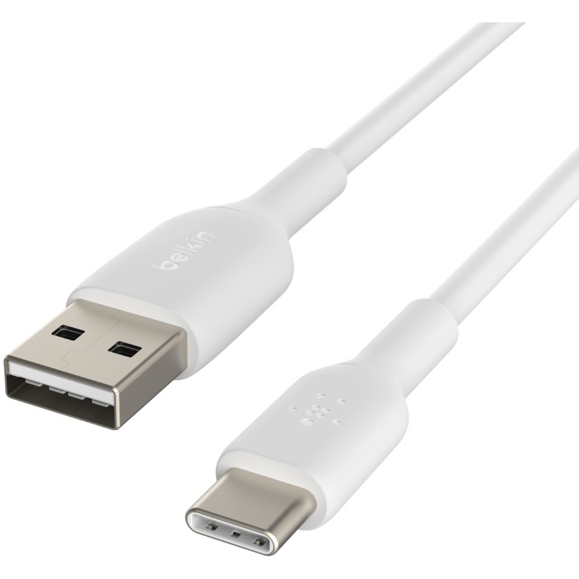 Kabllo USB Belkin USB-C to USB-A Cable / PVC / 15cm – Bardhë