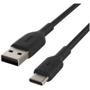 Kabllo Belkin USB-C/USB-A 2m, e zezë