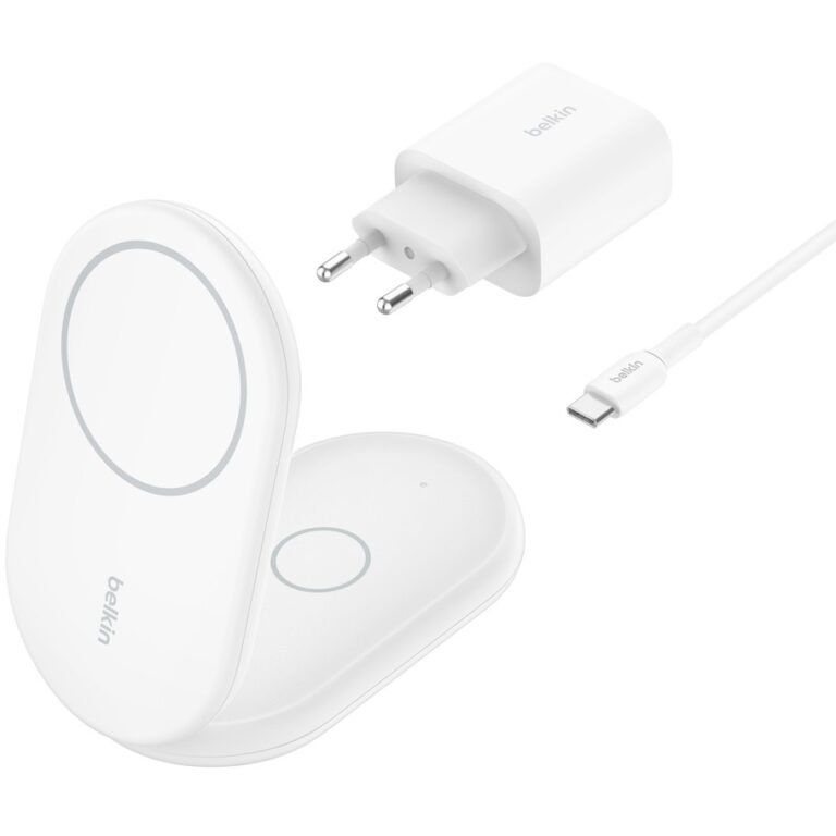 Belkin BOOST↑CHARGE Wireless Charging Pad Qi2 15W – Bardhë