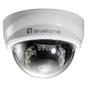 Kamerë sigurie IP Dome FCS‑3101 / 2MP / H.264 / IR6.0W / PoE / Indoor - Bardhë
