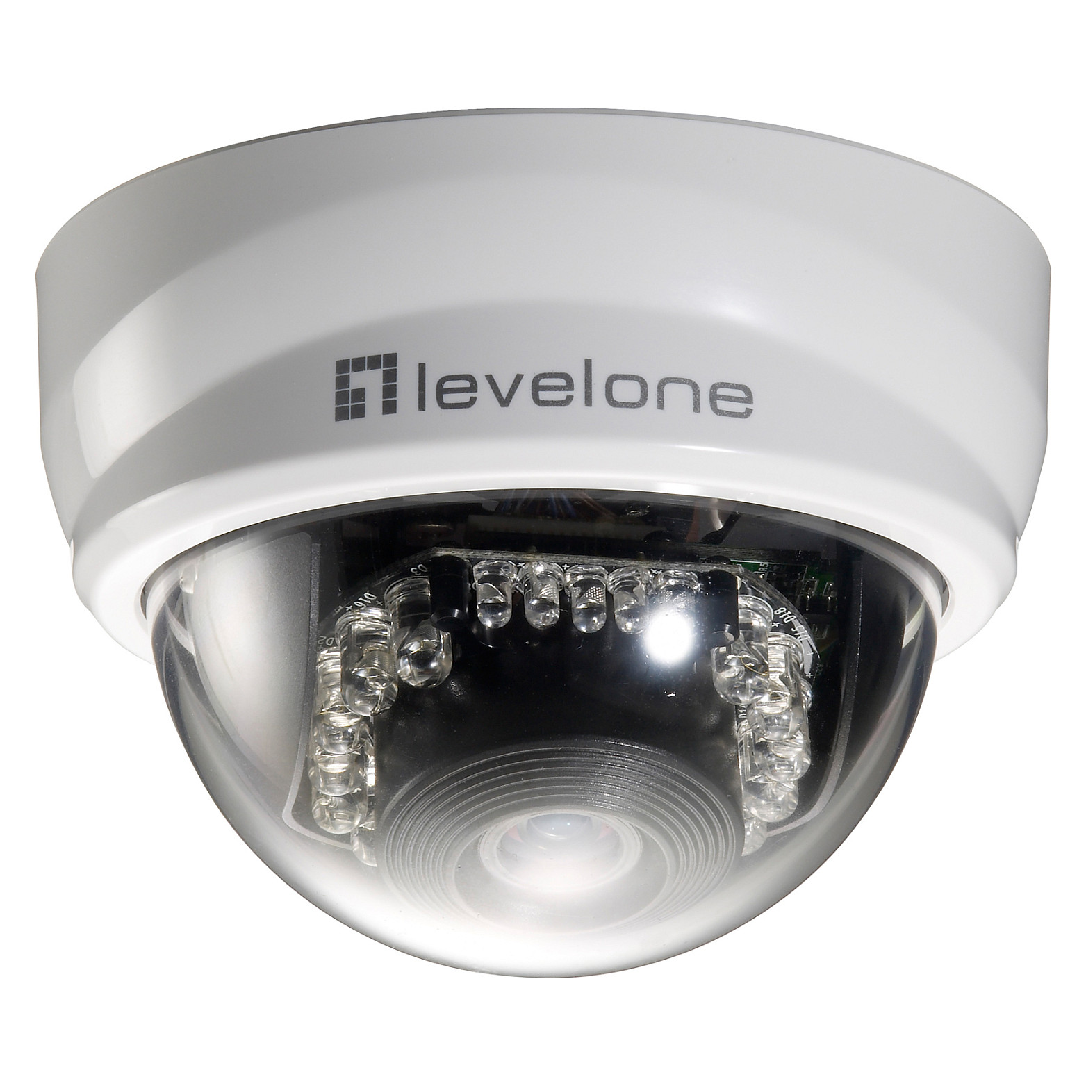 Kamerë sigurie IP Dome FCS‑3101 / 2MP / H.264 / IR6.0W / PoE / Indoor - Bardhë