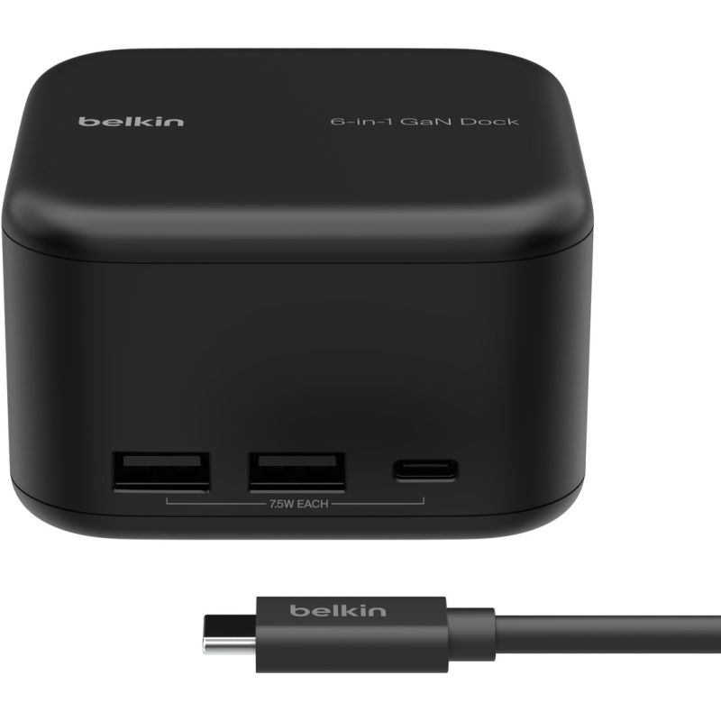 Docking Station Belkin / Connect / USB-C / 6-in-1 / Core GaN - Figura 3