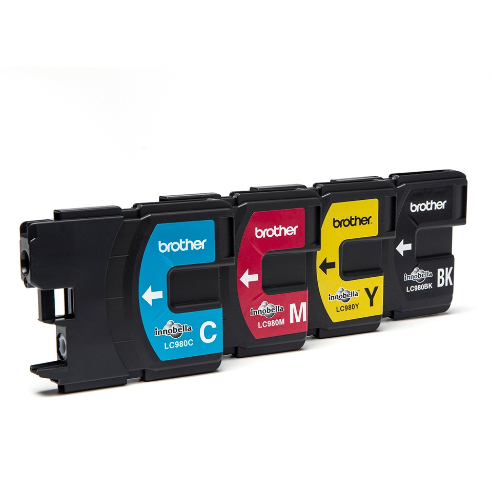 INK Brother LC-980VALBP Value Pack – Zezë/ Blu / Rozë/ Verdhë - Figura 2