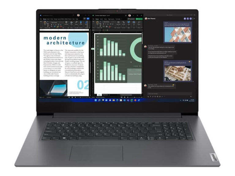 Laptop Lenovo V17-IRU /  i3-1315U / 8GB DDR4 / 256GB / 17.3" Full HD IPS / Intel UHD Graphics - Gri
