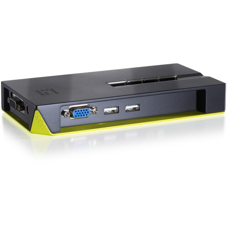 LevelOne KVM Switch / 4-Port VGA + 2x USB