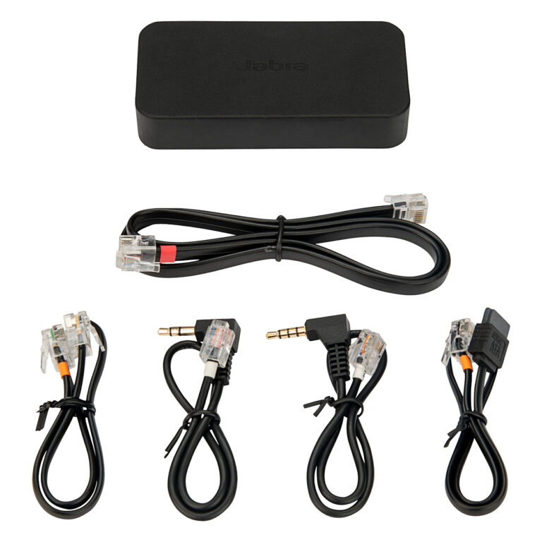 Kabllo për kufje Jabra GN EHS për Alcatel S-Series - Zezë