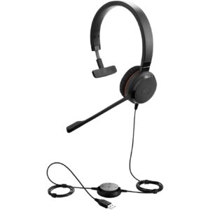 Kufje me Kabllo Jabra Evolve 20 Special Edition / UC / Mono / USB – Zezë 8