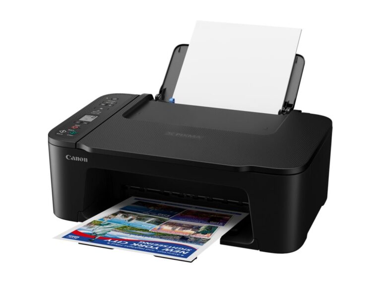 Printer Inkjet CANON PIXMA TS3750 EUR / Print, Scan, Copy / A4 / Color / Up to 7.7 ppm / Wifi, USB / e zezë