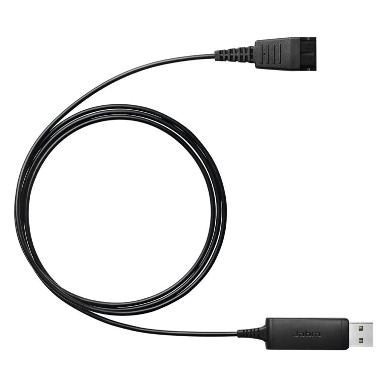 Adapter për kufje Jabra LINK 230 QD në USB - Zezë
