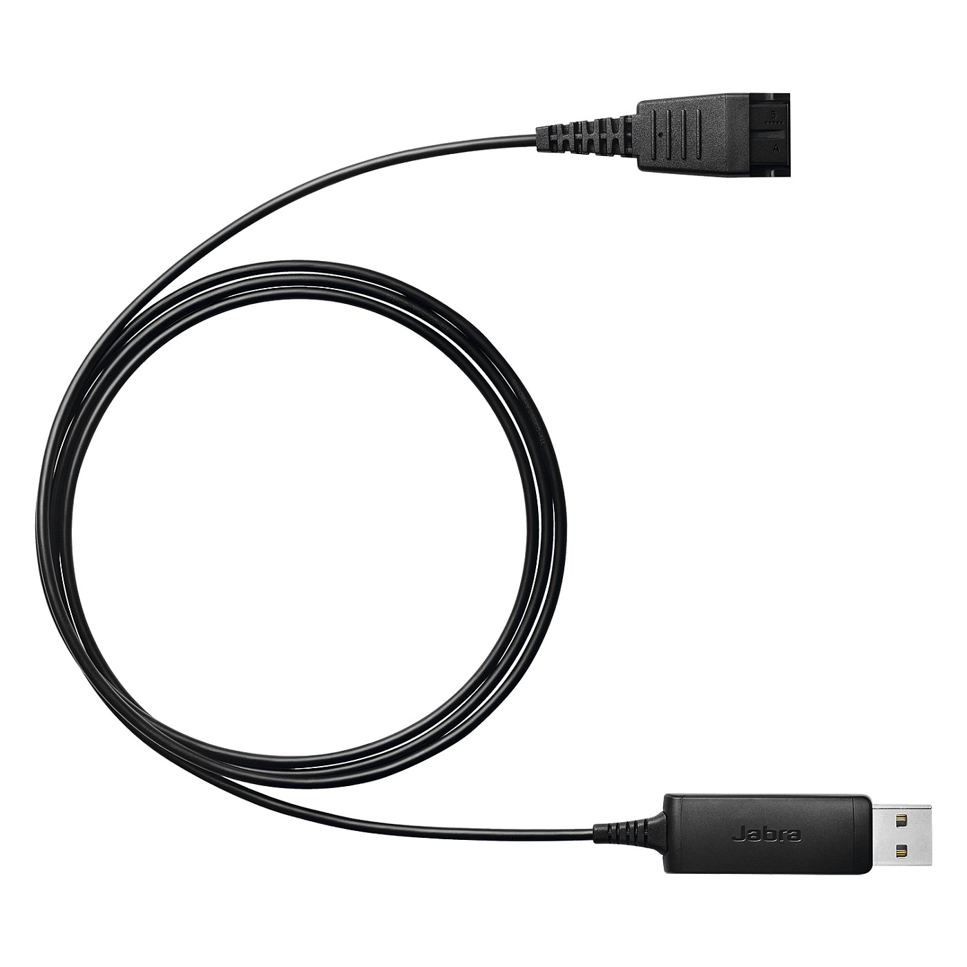 Adapter për kufje Jabra LINK 230 QD në USB - Zezë