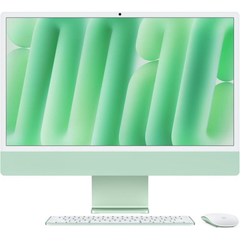AIO iMac M4 / CPU 10 / GPU 10 / 24GB / 512GB / 23.5 inch 4.5K / e gjelbër