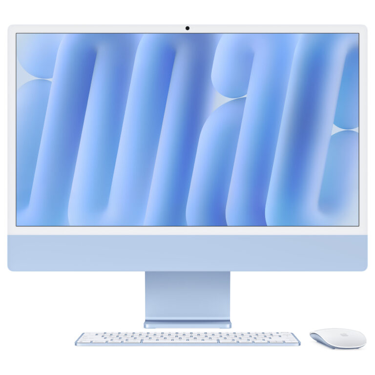 iMac 24" Retina 4.5K M4 / 10 CPU / 10 GPU / 24GB / 512GB - Blue
